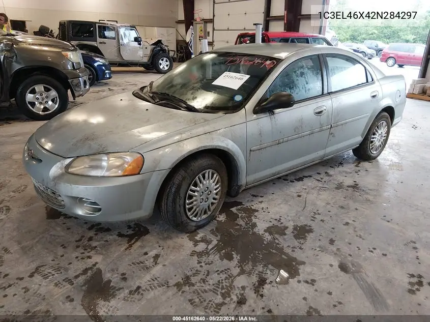 2002 Chrysler Sebring Lx/Lx Plus VIN: 1C3EL46X42N284297 Lot: 45162640