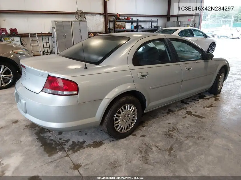 2002 Chrysler Sebring Lx/Lx Plus VIN: 1C3EL46X42N284297 Lot: 45162640