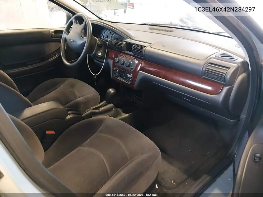 2002 Chrysler Sebring Lx/Lx Plus VIN: 1C3EL46X42N284297 Lot: 45162640
