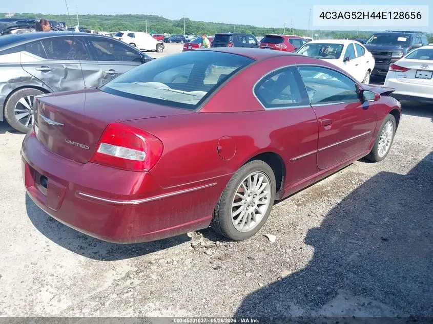 2004 Chrysler Sebring Limited VIN: 4C3AG52H44E128656 Lot: 45201037