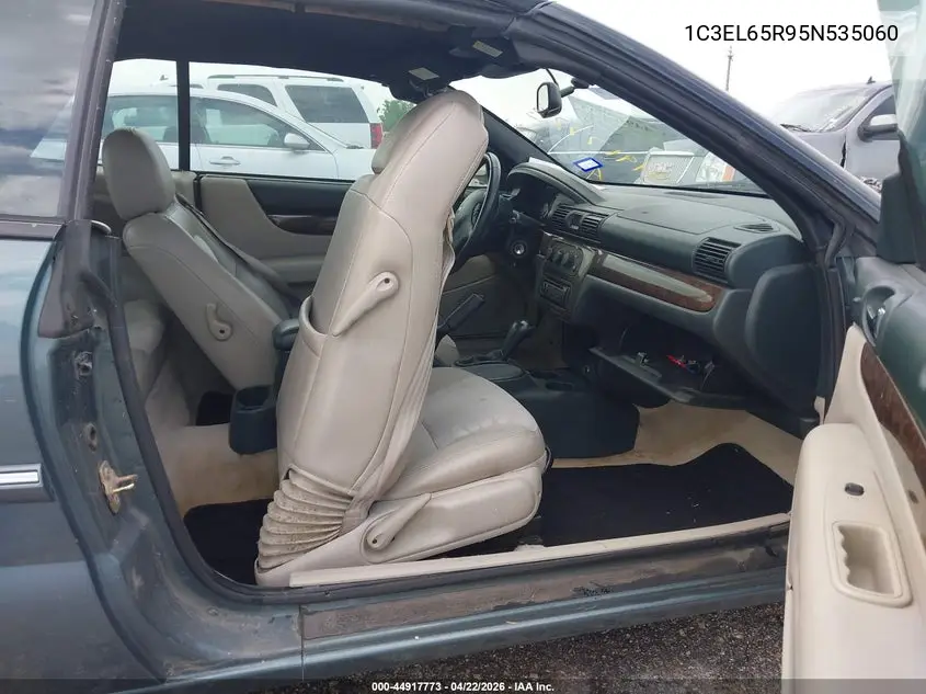 2005 Chrysler Sebring Limited VIN: 1C3EL65R95N535060 Lot: 44917773