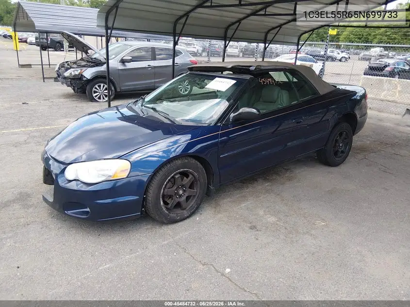 2005 Chrysler Sebring Touring VIN: 1C3EL55R65N699733 Lot: 45484732
