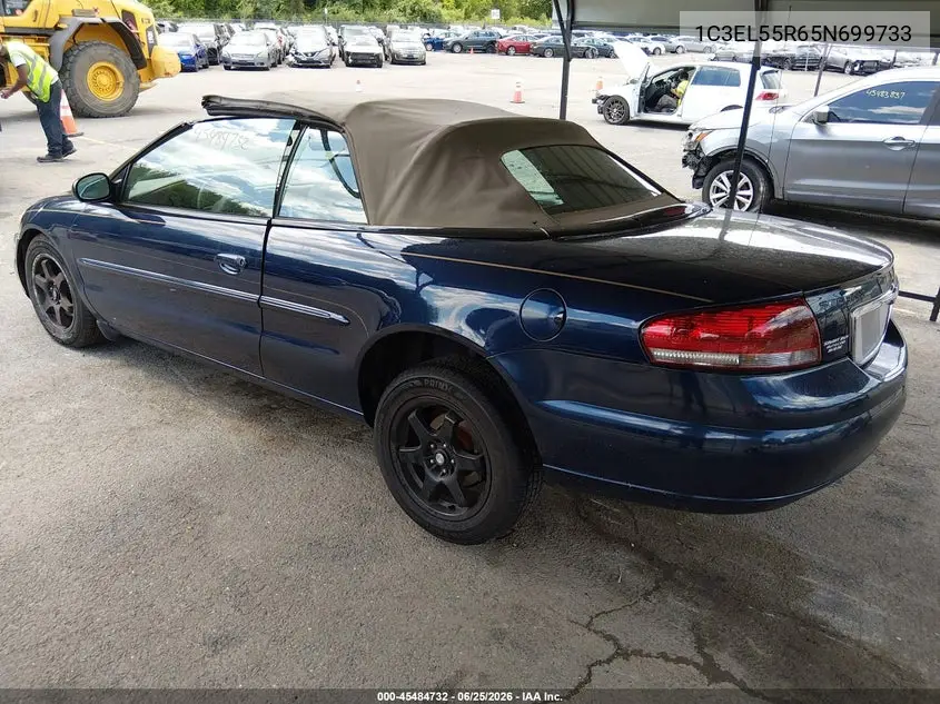 2005 Chrysler Sebring Touring VIN: 1C3EL55R65N699733 Lot: 45484732