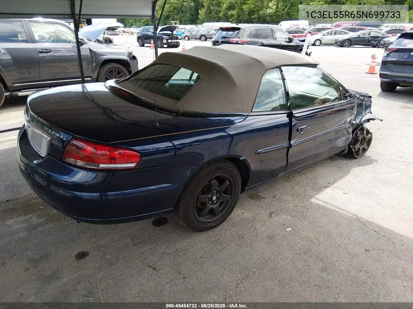 2005 Chrysler Sebring Touring VIN: 1C3EL55R65N699733 Lot: 45484732