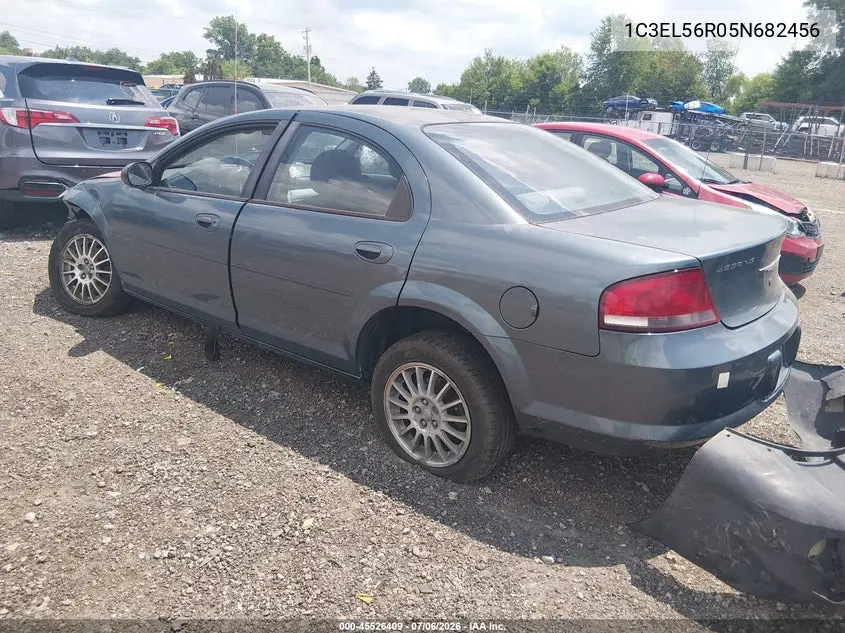 2005 Chrysler Sebring Touring VIN: 1C3EL56R05N682456 Lot: 45526409