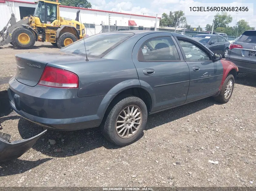 2005 Chrysler Sebring Touring VIN: 1C3EL56R05N682456 Lot: 45526409