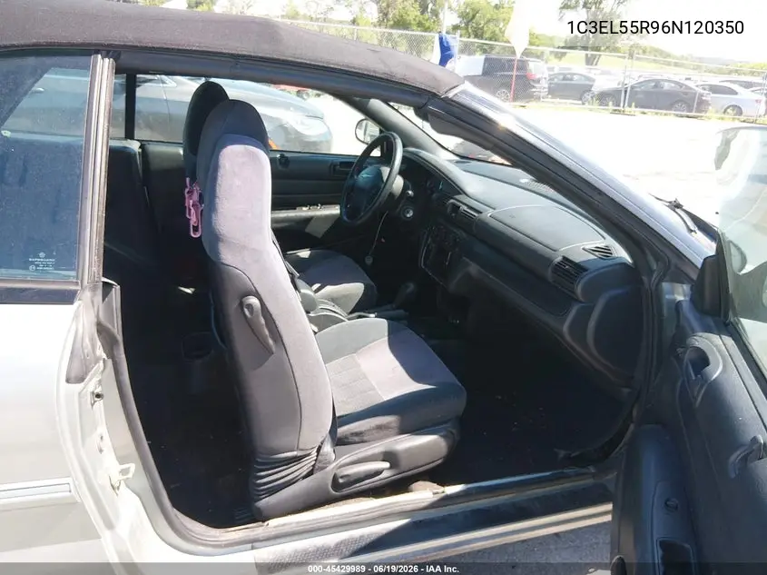 2006 Chrysler Sebring Touring VIN: 1C3EL55R96N120350 Lot: 45429989