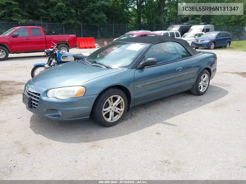 2006 Chrysler Sebring Touring VIN: 1C3EL55R96N131347 Lot: 45613643