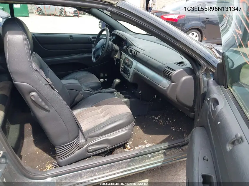 2006 Chrysler Sebring Touring VIN: 1C3EL55R96N131347 Lot: 45613643