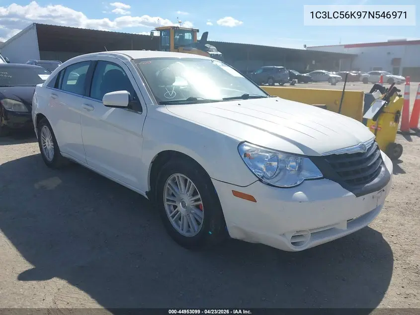 2007 Chrysler Sebring Touring VIN: 1C3LC56K97N546971 Lot: 44953099