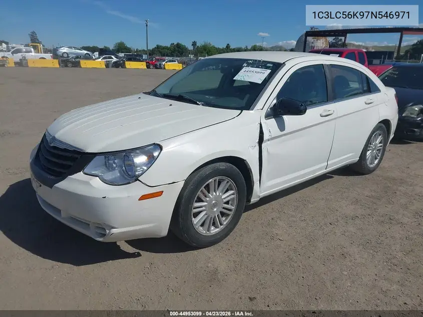 2007 Chrysler Sebring Touring VIN: 1C3LC56K97N546971 Lot: 44953099