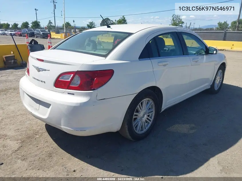 2007 Chrysler Sebring Touring VIN: 1C3LC56K97N546971 Lot: 44953099