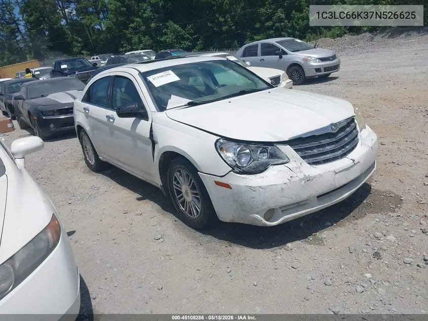 2007 Chrysler Sebring Limited VIN: 1C3LC66K37N526625 Lot: 45108286