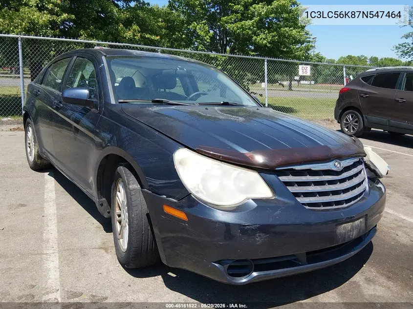 2007 Chrysler Sebring Touring VIN: 1C3LC56K87N547464 Lot: 45161522