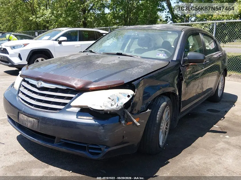 2007 Chrysler Sebring Touring VIN: 1C3LC56K87N547464 Lot: 45161522