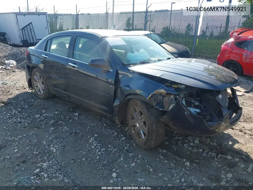 2007 Chrysler Sebring Limited VIN: 1C3LC66MX7N549921 Lot: 45212339