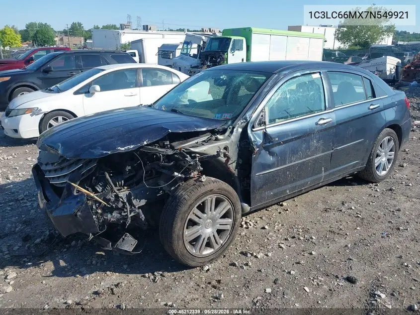 2007 Chrysler Sebring Limited VIN: 1C3LC66MX7N549921 Lot: 45212339