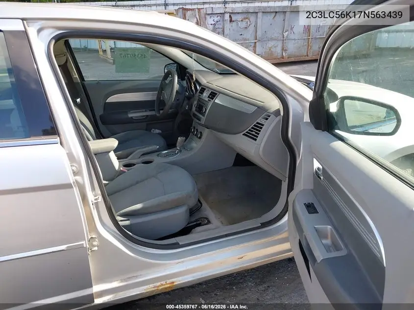 2007 Chrysler Sebring VIN: 2C3LC56K17N563439 Lot: 45359767