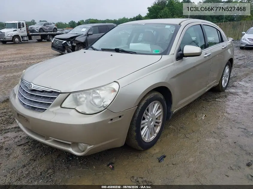 2007 Chrysler Sebring Limited VIN: 1C3LC66K77N527468 Lot: 45393232