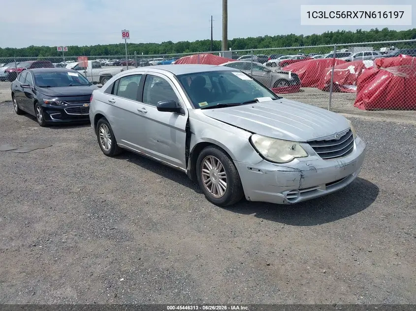2007 Chrysler Sebring Touring VIN: 1C3LC56RX7N616197 Lot: 45446313