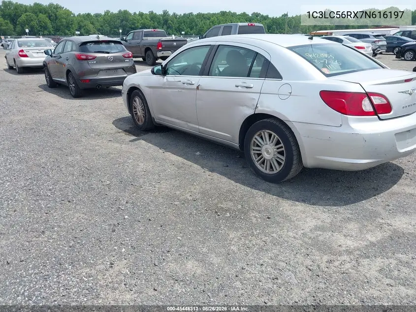 2007 Chrysler Sebring Touring VIN: 1C3LC56RX7N616197 Lot: 45446313