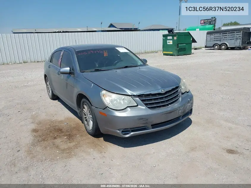 2007 Chrysler Sebring Touring VIN: 1C3LC56R37N520234 Lot: 45539490