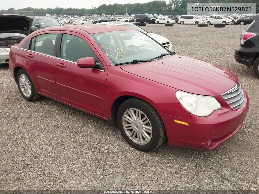 2007 Chrysler Sebring Touring VIN: 1C3LC56K87N529871 Lot: 45622283