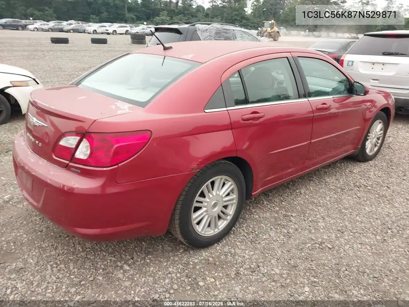 2007 Chrysler Sebring Touring VIN: 1C3LC56K87N529871 Lot: 45622283
