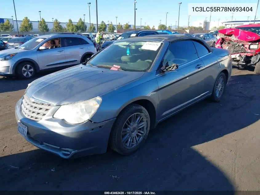 1C3LC55R78N693404 2008 Chrysler Sebring Touring