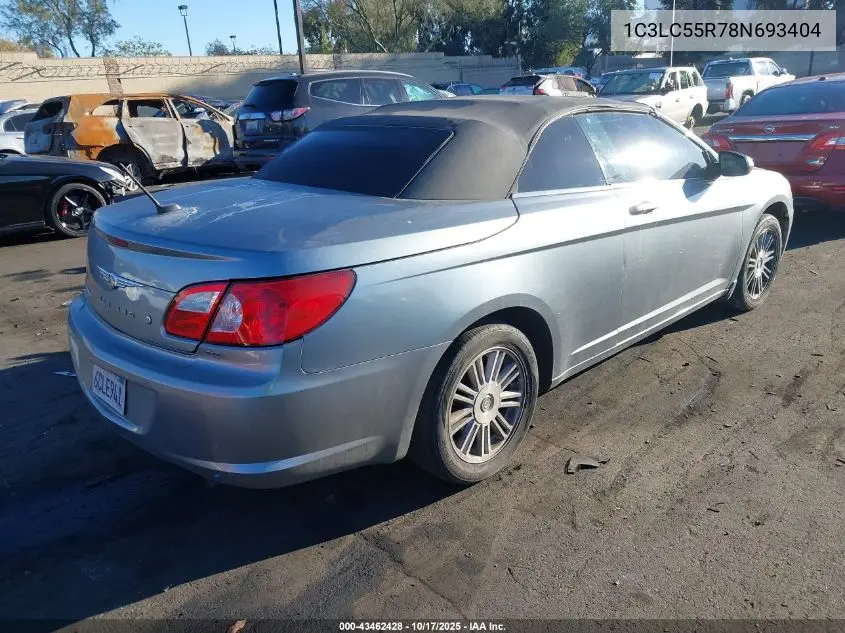 1C3LC55R78N693404 2008 Chrysler Sebring Touring