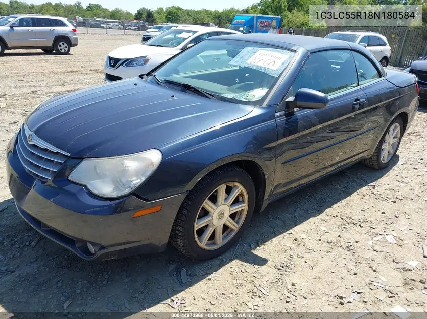 2008 Chrysler Sebring Touring VIN: 1C3LC55R18N180584 Lot: 44973968