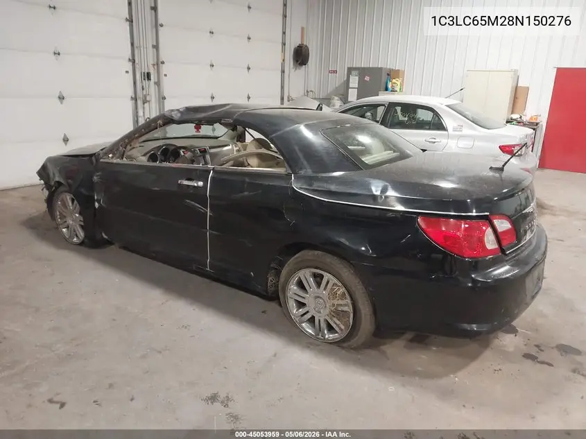 2008 Chrysler Sebring Limited VIN: 1C3LC65M28N150276 Lot: 45053959