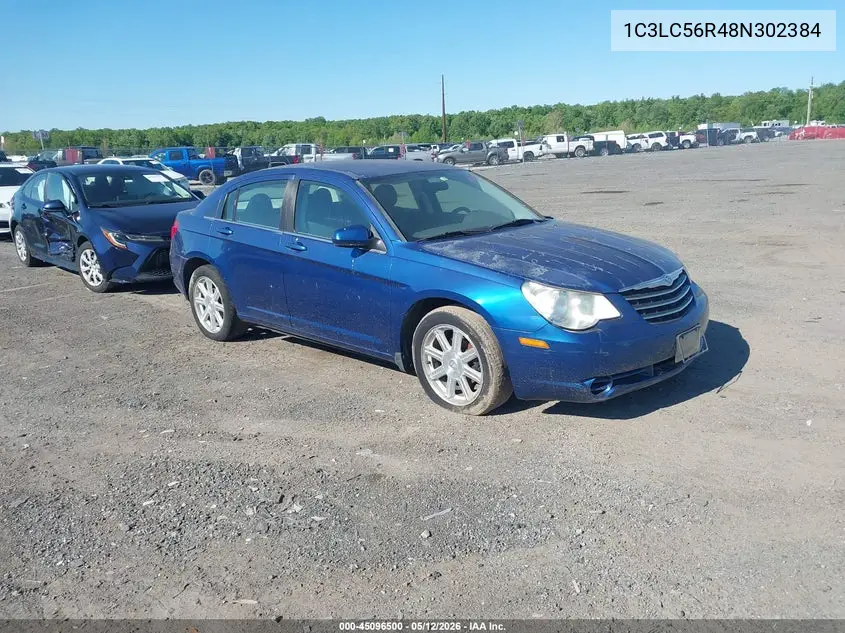 2008 Chrysler Sebring Touring VIN: 1C3LC56R48N302384 Lot: 45096500