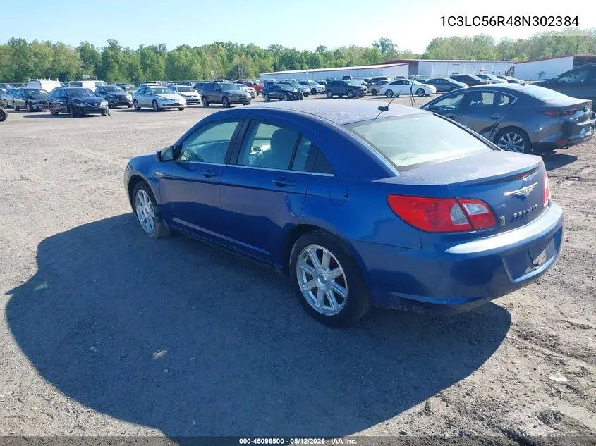 2008 Chrysler Sebring Touring VIN: 1C3LC56R48N302384 Lot: 45096500