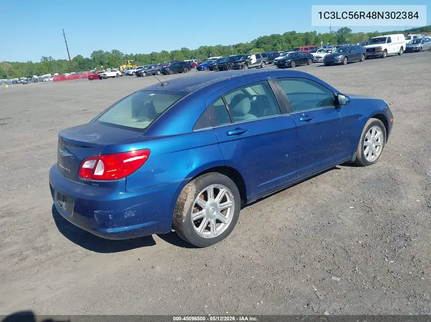 2008 Chrysler Sebring Touring VIN: 1C3LC56R48N302384 Lot: 45096500