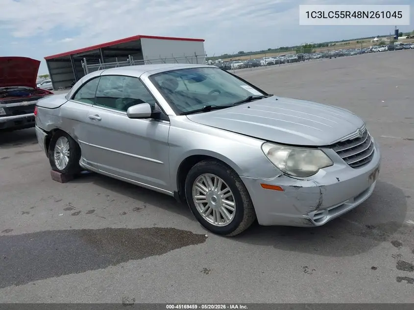 2008 Chrysler Sebring Touring VIN: 1C3LC55R48N261045 Lot: 45169459