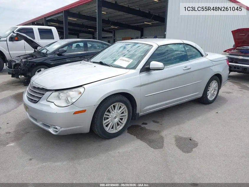 2008 Chrysler Sebring Touring VIN: 1C3LC55R48N261045 Lot: 45169459