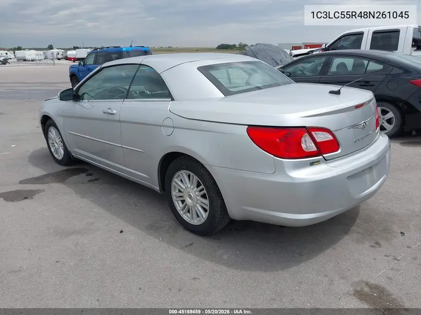 2008 Chrysler Sebring Touring VIN: 1C3LC55R48N261045 Lot: 45169459