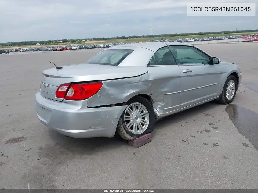 2008 Chrysler Sebring Touring VIN: 1C3LC55R48N261045 Lot: 45169459