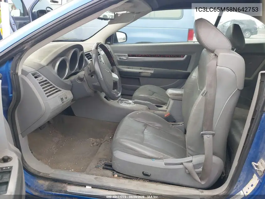 2008 Chrysler Sebring Limited VIN: 1C3LC65M58N642753 Lot: 45177773