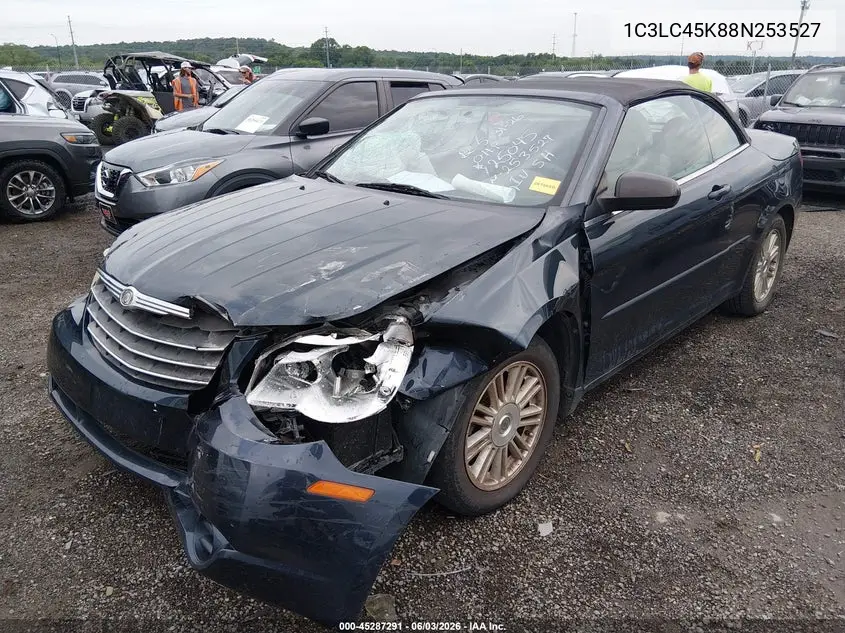 2008 Chrysler Sebring Lx VIN: 1C3LC45K88N253527 Lot: 45287291