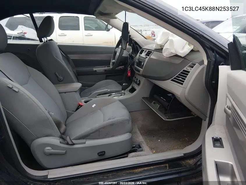 2008 Chrysler Sebring Lx VIN: 1C3LC45K88N253527 Lot: 45287291