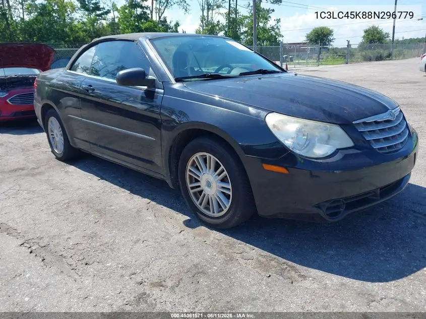 2008 Chrysler Sebring Lx VIN: 1C3LC45K88N296779 Lot: 45361571