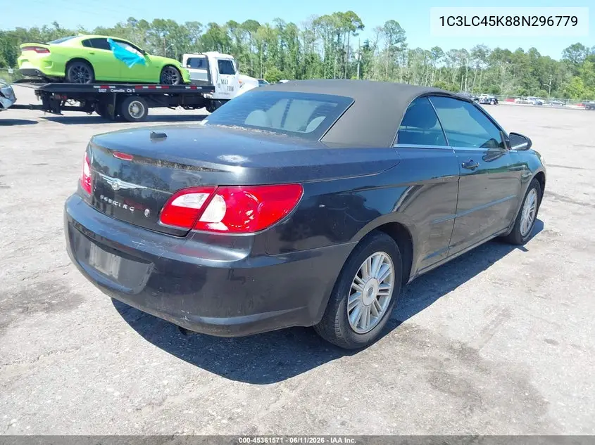 2008 Chrysler Sebring Lx VIN: 1C3LC45K88N296779 Lot: 45361571