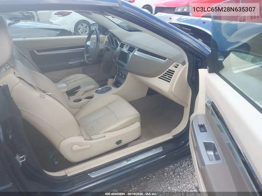 2008 Chrysler Sebring Limited VIN: 1C3LC65M28N635307 Lot: 45405695