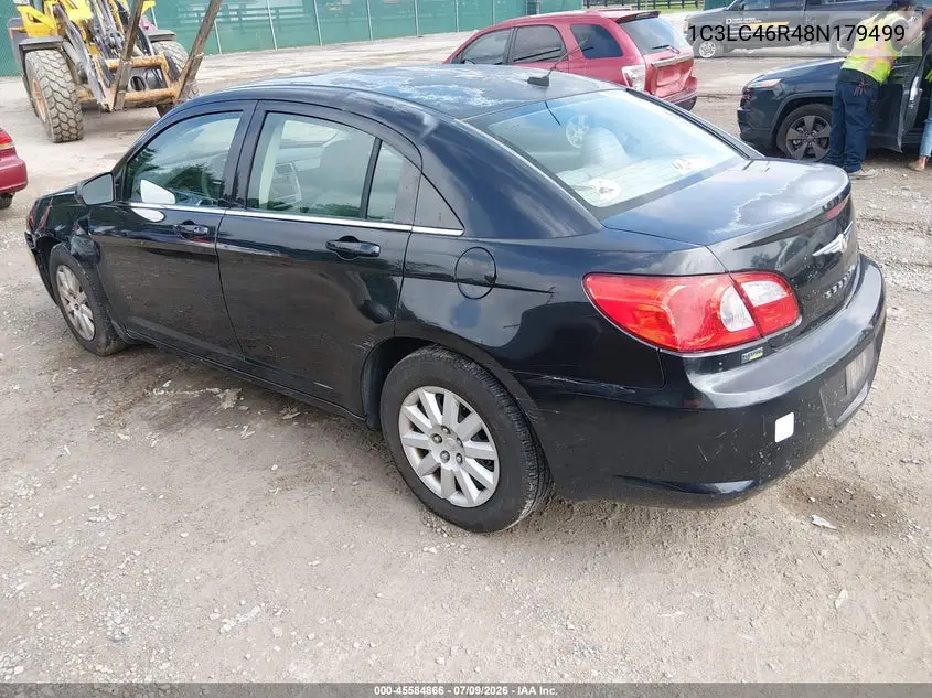 2008 Chrysler Sebring Lx VIN: 1C3LC46R48N179499 Lot: 45584866