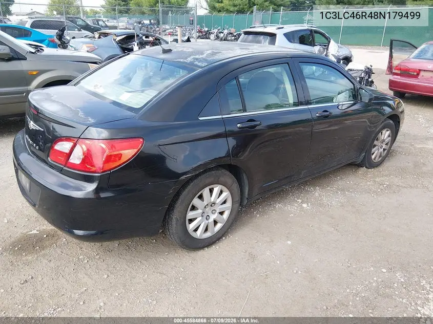 2008 Chrysler Sebring Lx VIN: 1C3LC46R48N179499 Lot: 45584866