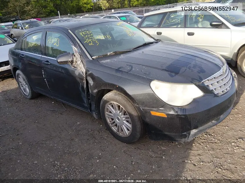 2009 Chrysler Sebring Touring VIN: 1C3LC56B59N552947 Lot: 45151901