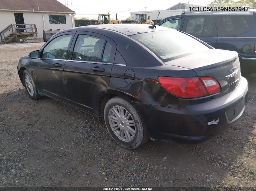 2009 Chrysler Sebring Touring VIN: 1C3LC56B59N552947 Lot: 45151901