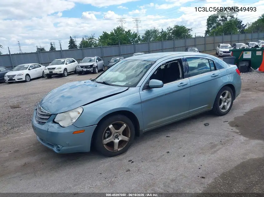 2009 Chrysler Sebring Touring VIN: 1C3LC56BX9N549493 Lot: 45397050